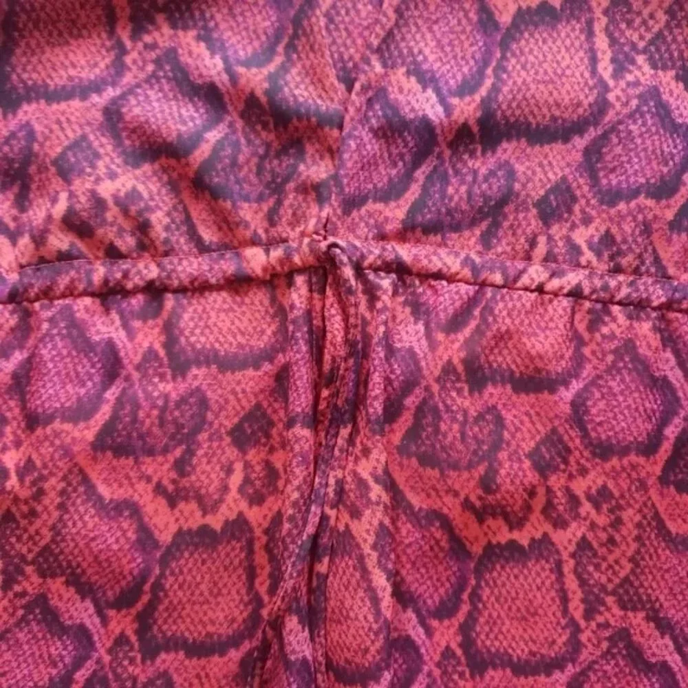 Show Me Your MuMu Roxy Python Romper. - Picture 7 of 7